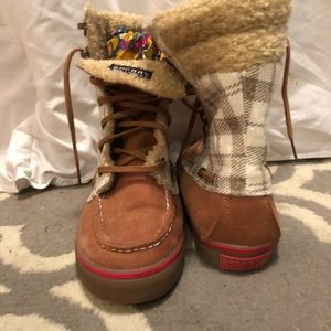 Sperry high tops | size 7 1/2 | never worn